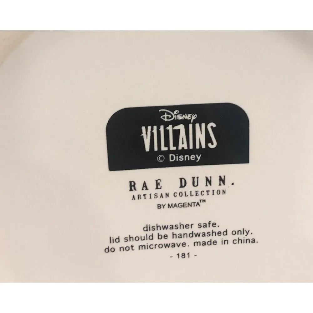 RAE DUNN Disney Villains LL 